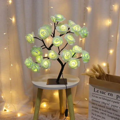 LumiLight LED Rose Tree Lamp